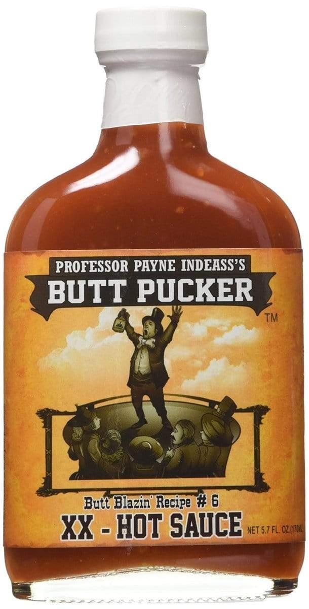 Peppers Hot Sauce Butt Pucker Xx Hot Sauce