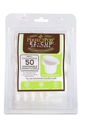 Perfect Pod Tea &amp; Coffee Accessories Perfect Pod EZ-Cup Filter Papers
