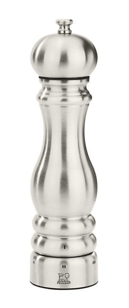 Peugeot 9in Stainless Steel U-Select Paris Salt Mill