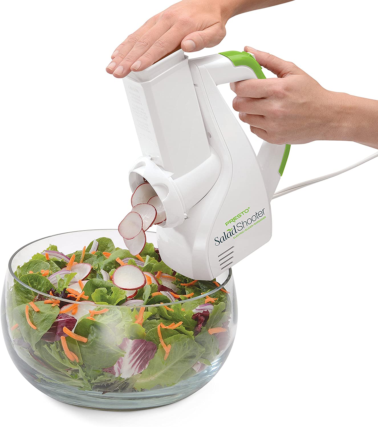美品★動作確認済★food cutter★salad quick★sq02-az Presto Salad Shooter - Kitchen & Company