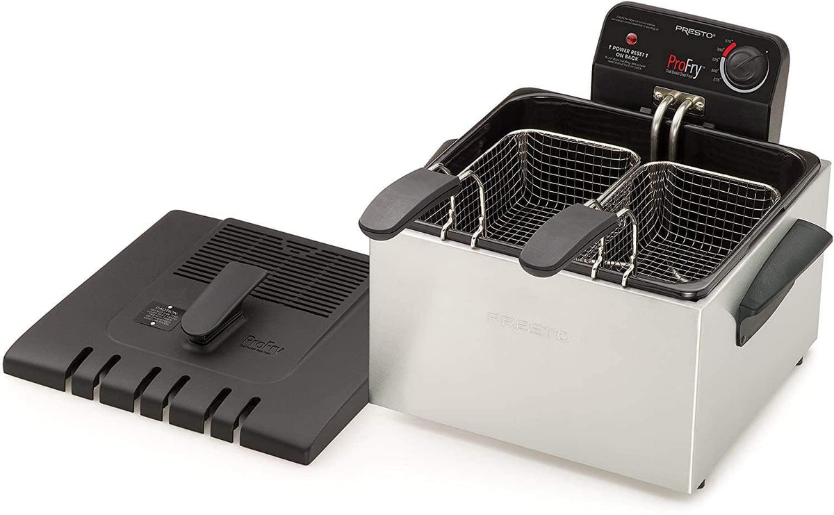 Presto Fryers Presto« Stainless Steel Dual Basket ProFry«