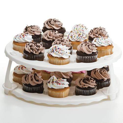 Stock Your Home Individual Plastic Cupcake Containers (100 Count) Sing