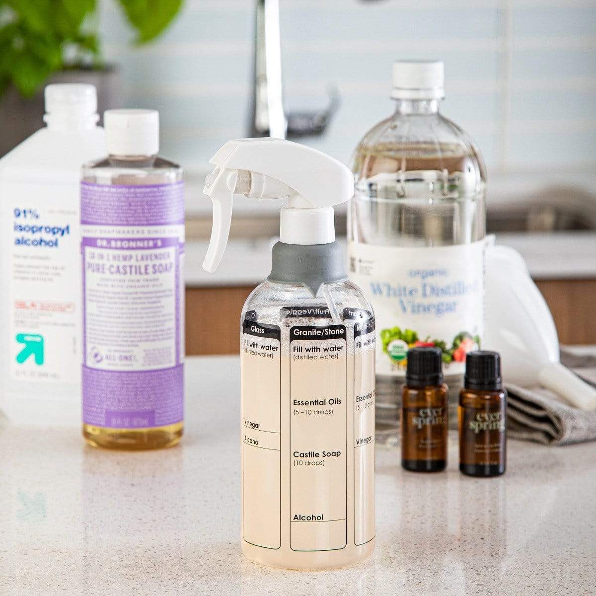 Progressive Mix n' Clean Spray Bottle