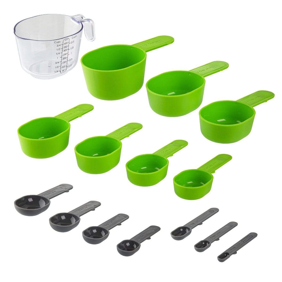 Measuring Cups & Spoons Progressive Prep Solutions 15 pc Magnetic Measuring Set