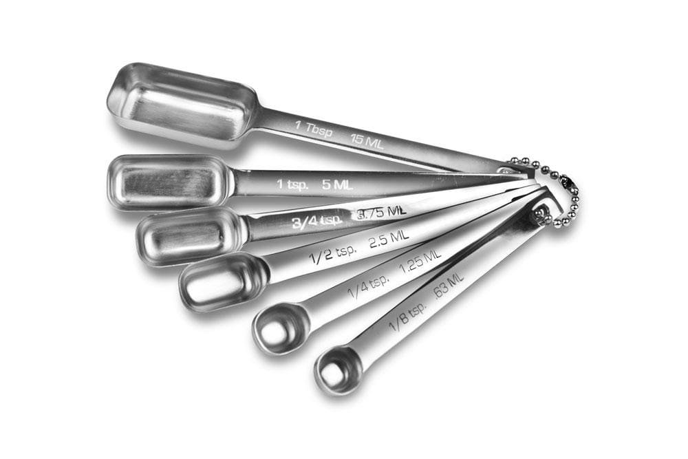 Measuring Cups & Spoons RSVP 6 pc. Measuring Spoons