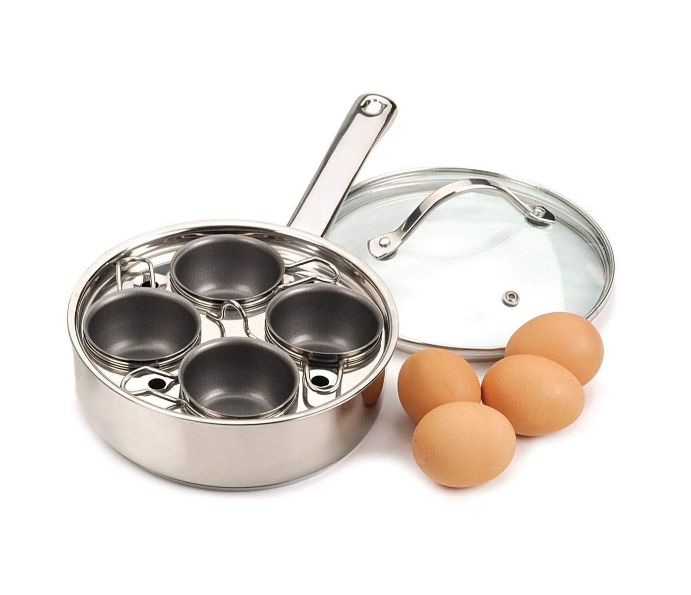 R.S.V.P Specialty & International Cookware RSVP Endurance® 4 Egg Poacher Set