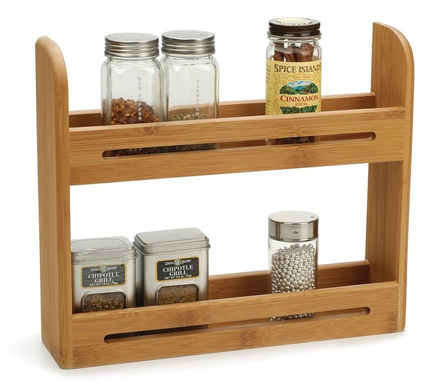 Countertop Organization RSVP International Bamboo Spice Rack