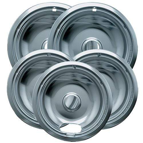 Range Kleen Plated Drip Pans Style A (Set of 5) Kitchen & Company