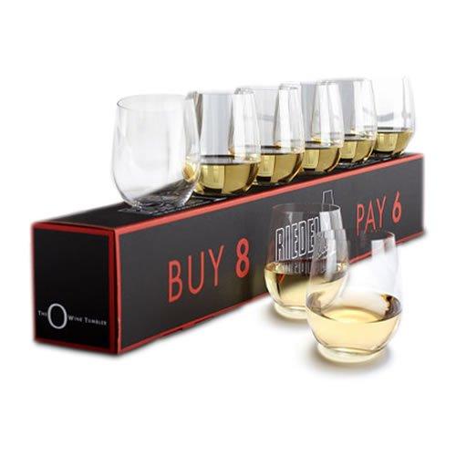 Riedel O Viognier/Chardonnay Wine Glasses (Set of 8)