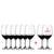 Riedel Wine Glass Riedel Vinum Cabernet/Merlot Wine Glasses (Set of 8)
