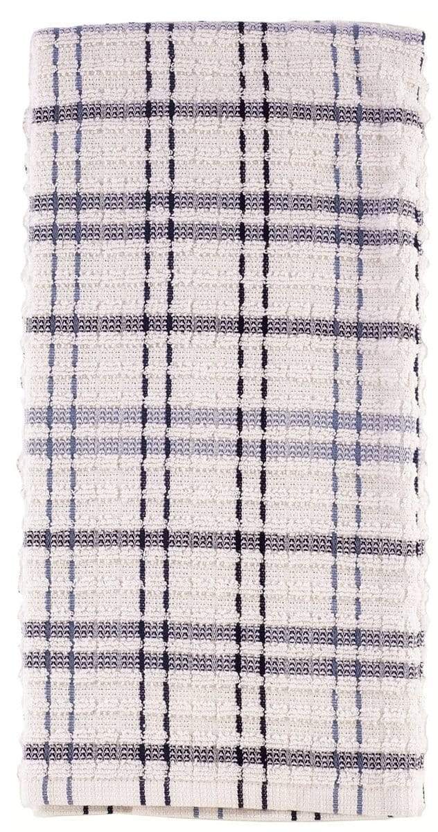 Ritz Royale Collection Check Kitchen Towel - Federal Blue