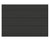 Ritz Tablecloth Ritz Textilene Placemat Charcoal Woven Poly 13''x19''
