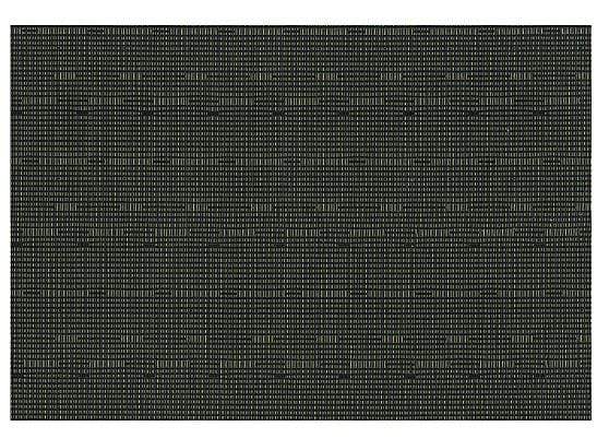 Ritz Tablecloth Ritz Textilene Placemat Grass Cloth Black 13''x19''