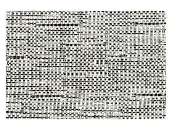Ritz Textilene Placemat Grass Cloth Oatmeal 13''x19''