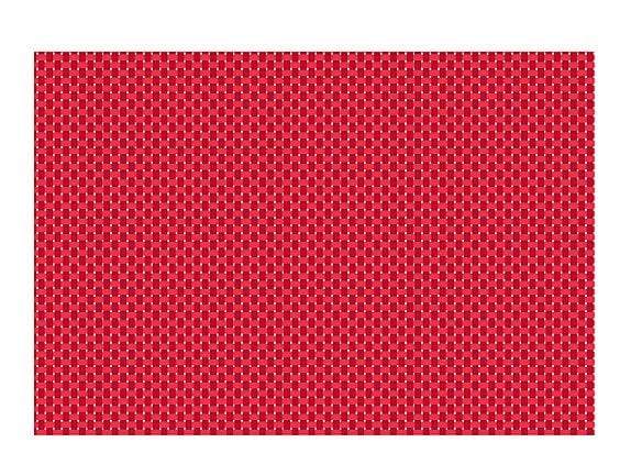 Ritz Tablecloth Ritz Textilene Placemat Red Woven Polyester 13''x19''