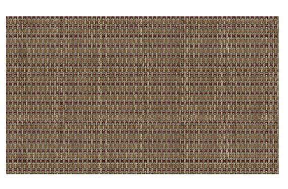 Ritz Textilene Placemat Tan/Orange/Rust Poly 13inx19in