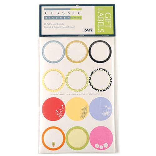 RSVP Endurance Canning Accessories RSVP Assorted Canning Labels (Set Of 48)