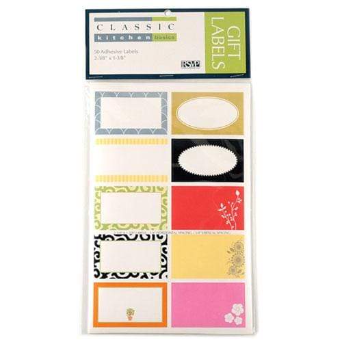 RSVP Endurance Canning Accessories RSVP Assorted Rectangular Canning Labels (Set of 50)