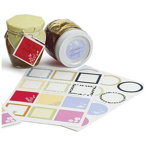 RSVP Assorted Rectangular Canning Labels (Set of 50)