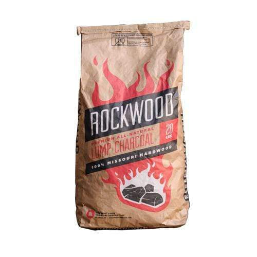 St. Louis Rockwood All-Natural Lump Charcoal - 20 lb. Bag