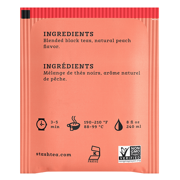 Tea Stash Peach Black Tea