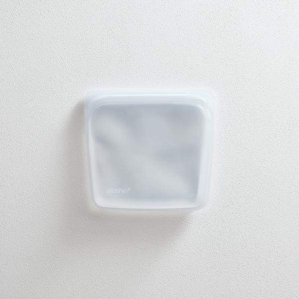 Stasher Storage Bags Stasher Reusable Silicone Sandwich Bag Clear