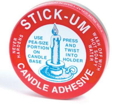 Stick - Um candle adhesive — Stick Candles