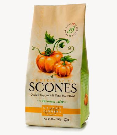 Sticky Fingers Bakeries Pumpkin Spice Scone Mix