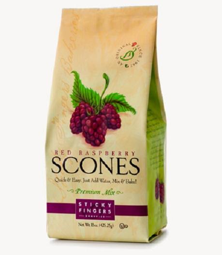 Sticky Fingers Bakeries Raspberry Scone Mix