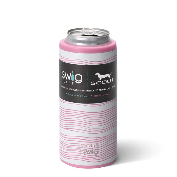 Swig Life Slim Can Cooler 12 oz Solid Colors