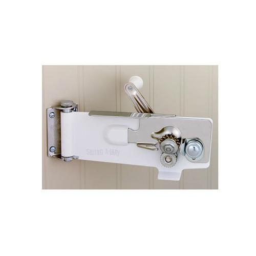 Swing-A-Way Wall Can Opener Magnetic White 