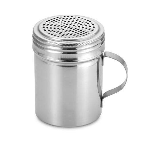 Tablecraft Sifters &amp; Shakers Tablecraft 10oz. Stainless Steel Shaker w/Handle