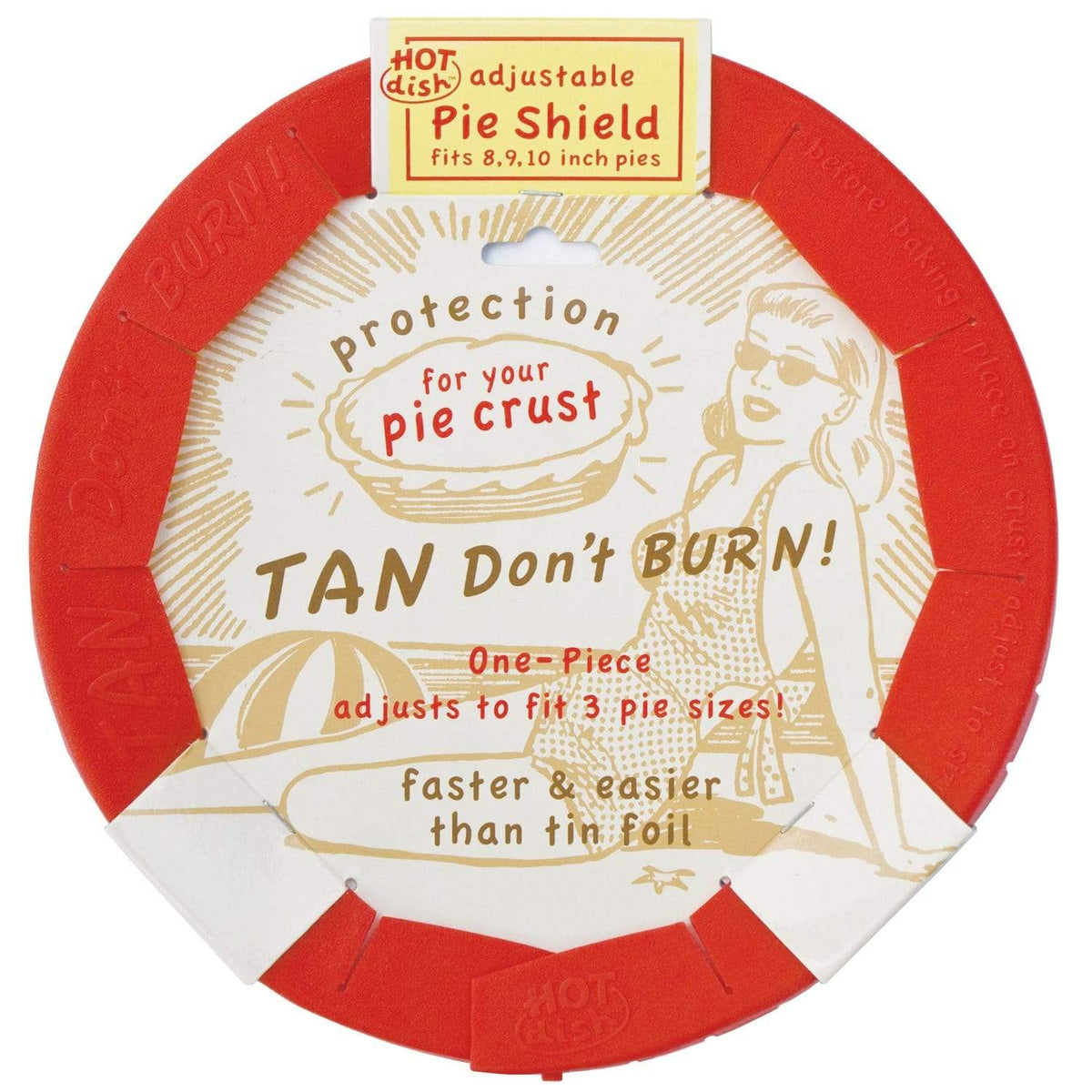 Talisman Designs Adjustable Silicone Pie Shield