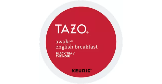 TAZO Coffee Tazo Awake English Breakfast K-Cup Tea - 24 Count Box