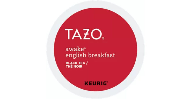 Tazo Awake English Breakfast K Cup Tea 24 Count Box Kitchen