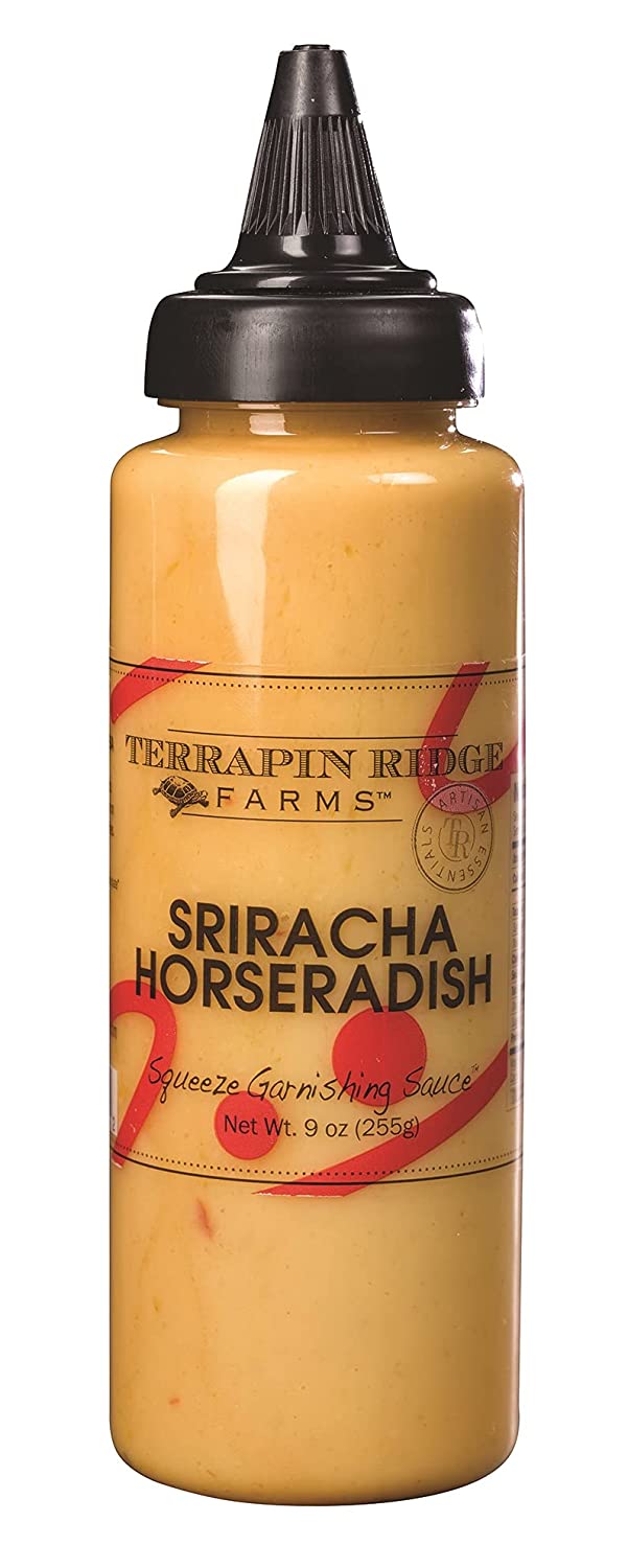 Terrapin Ridge Farms Marinades & Other Sauces Terrapin Ridge Farms Sriracha Horseradish Garnishing Sauce Squeeze Bottle 9 oz