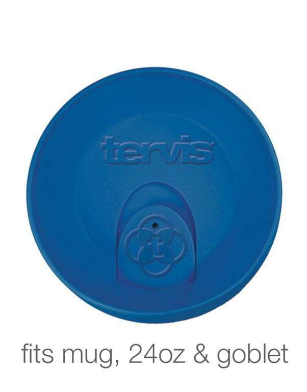 Tervis Tumbler Tumbler Tervis Tumbler Blue Travel Lid for 24 oz