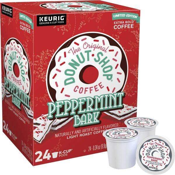 The Original Donut Shop Peppermint Bark K-Cup Coffee - 24 Count Box