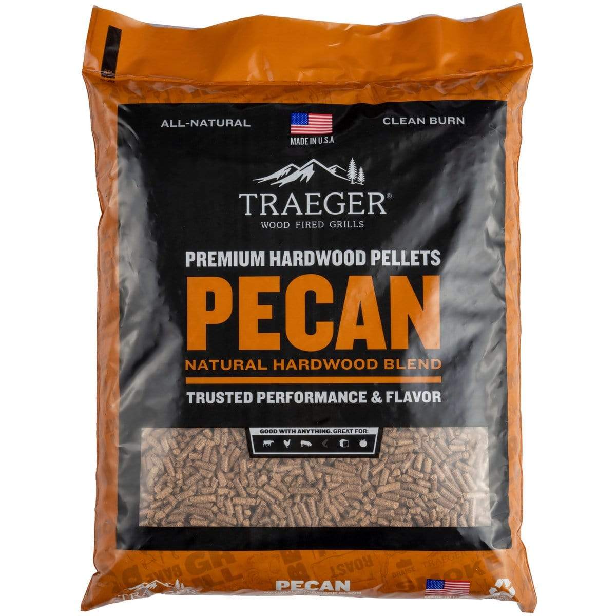 Traeger Tools Traeger Pecan Wood Pellets 20 lb