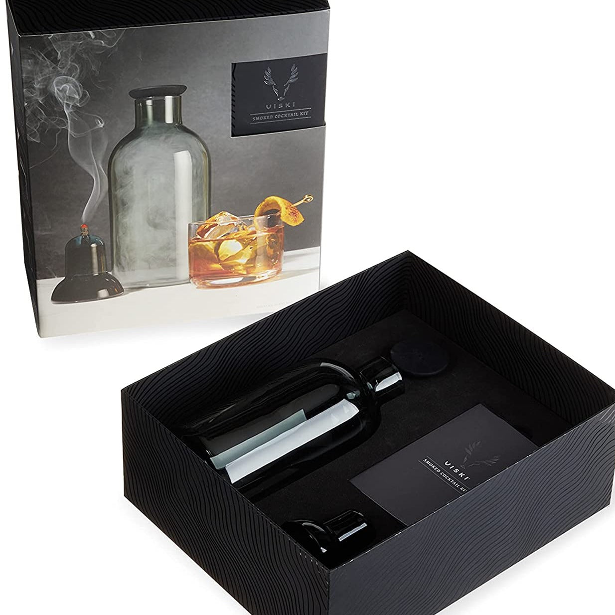 True Brands Barware Acessories Viski Smoked Cocktail Kit
