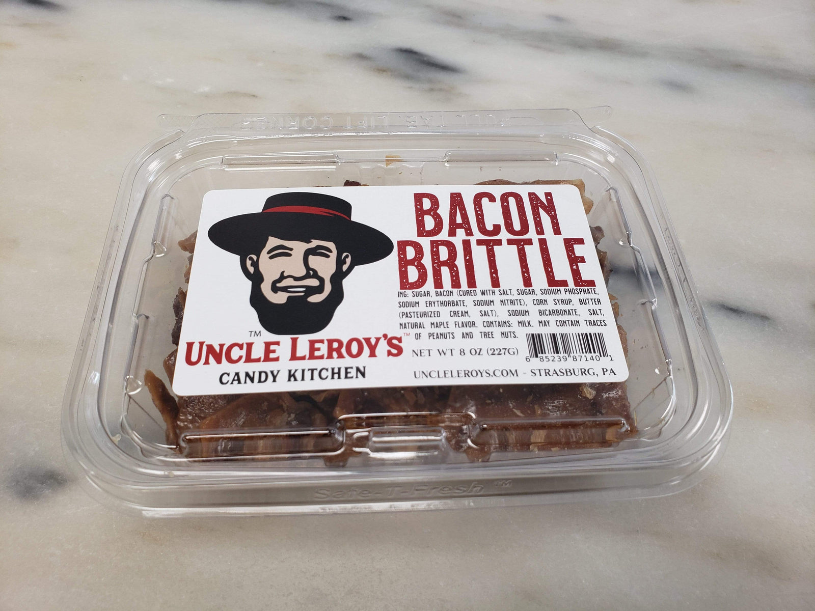 Uncle Leroy's Nuts & Snacks Uncle Leroy's Bacon Brittle 8 oz