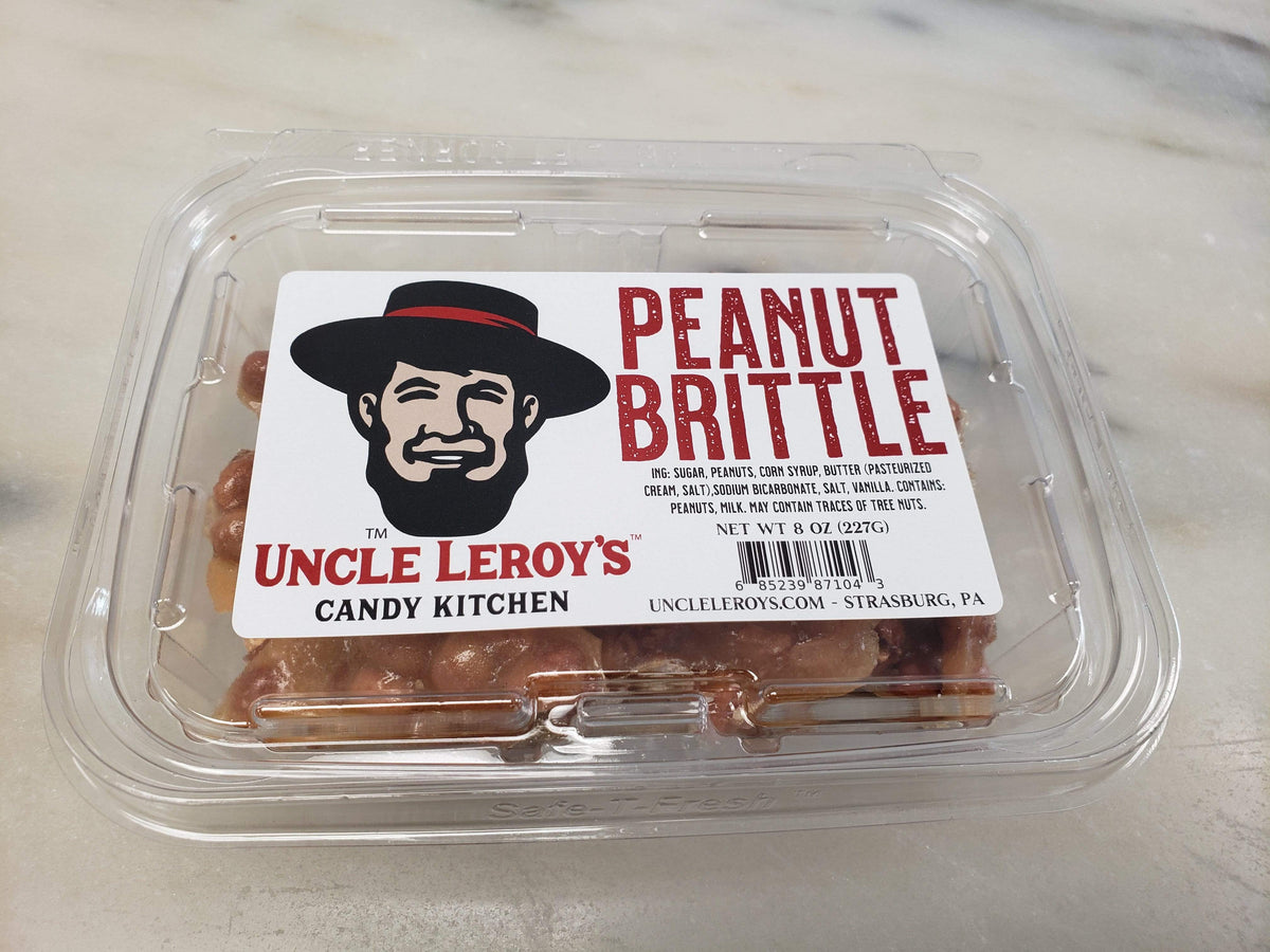 Uncle Leroy's Peanut Brittle 8 oz.
