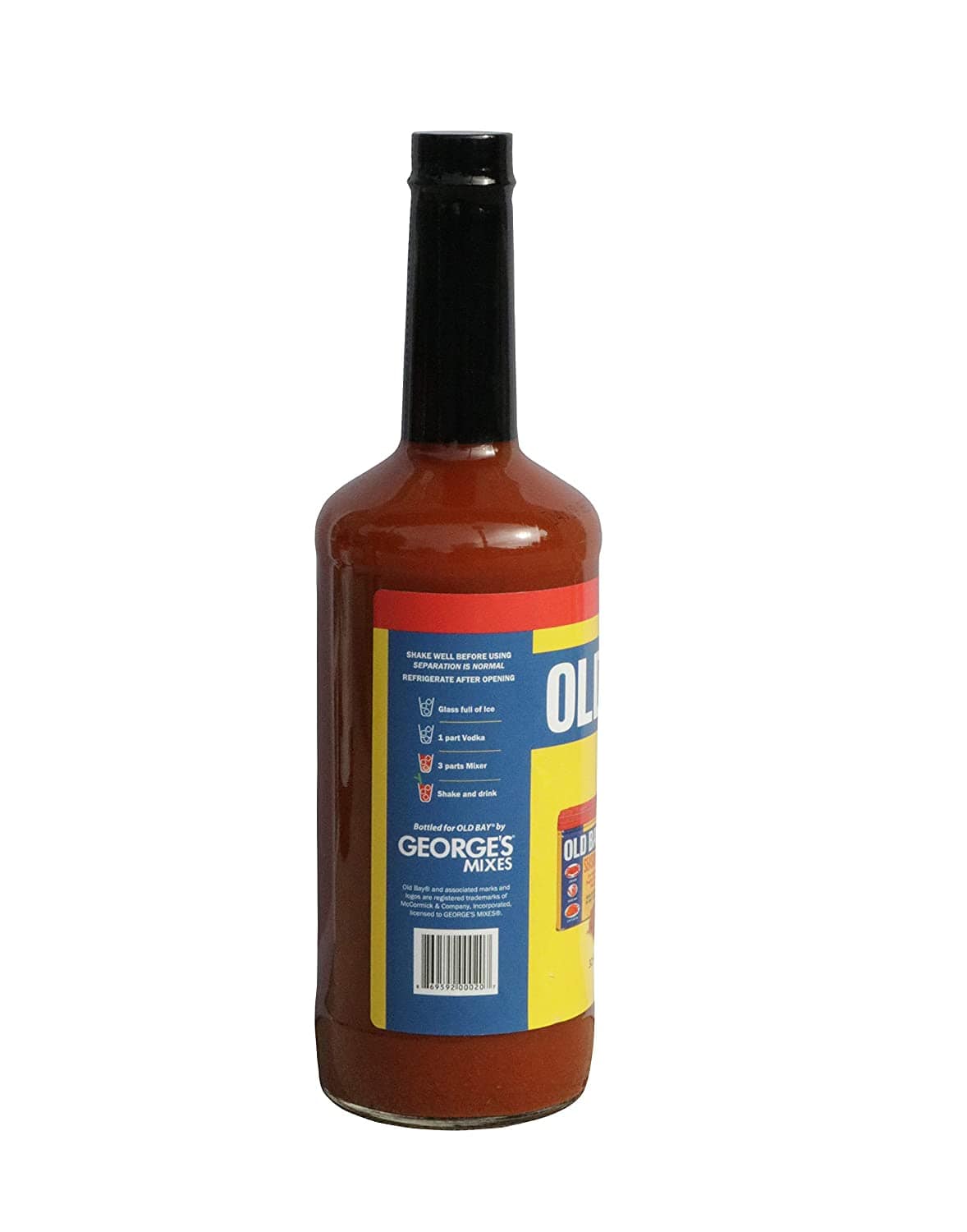 Old Bay Bloody Mary Mix 32 oz