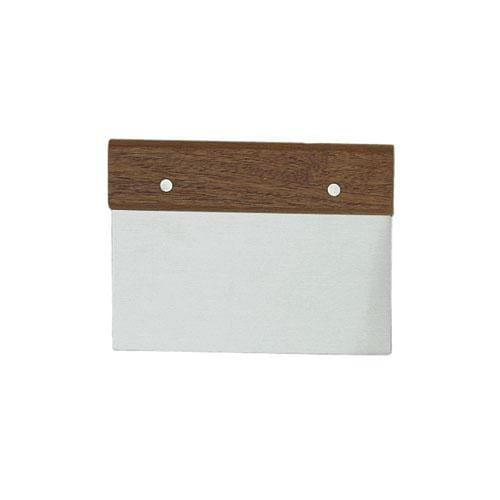 Update International Scraper Update International Wood Handle Dough Scraper