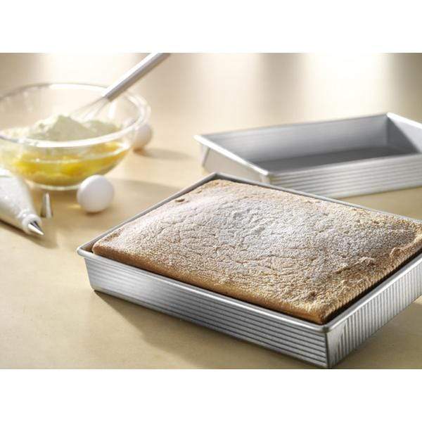 USA Pan American Bakeware Classic Rectangular Cake Pan, 9 x 13 x