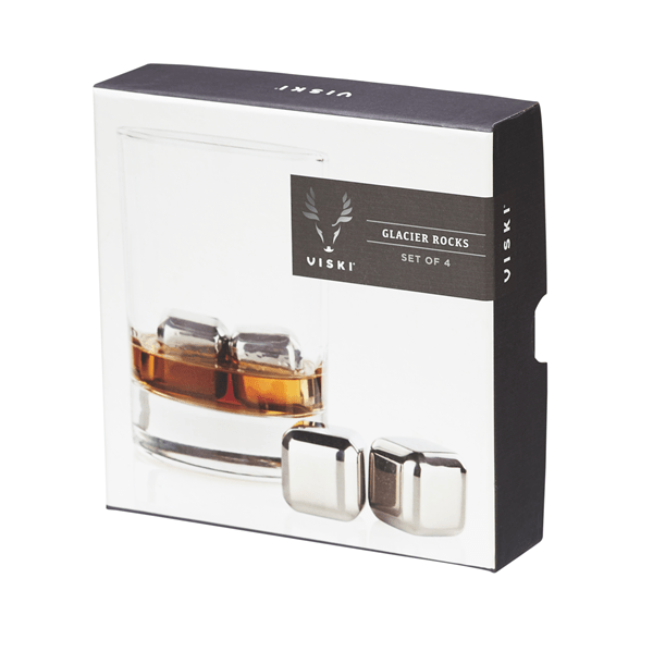 Viski Cocktail Accessories Viski Glacier Rocks Set of 4