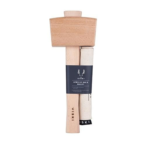 Viski Professional Lewis Ice Bag & Mallet