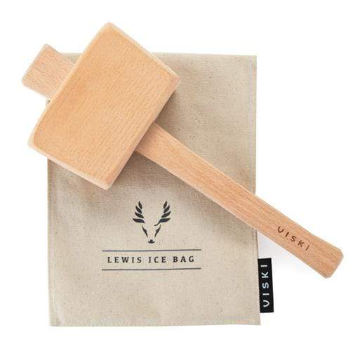 Viski Professional Lewis Ice Bag & Mallet