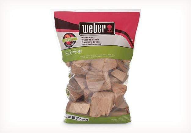 Wood Pellets Weber Wood Chunks 4 lb Apple