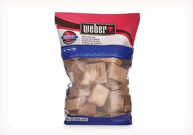 Weber Wood Chunks 4 lb Hickory